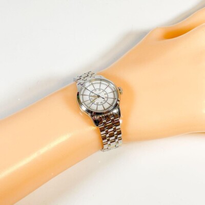 USED Excellent] HAMILTON Railroad H403110 Diamond Ladies Watch