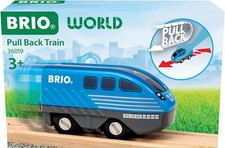 Brio World Eisenbahn Zug Lok mit R&uuml;ckziehmotor 1 Teil 36019