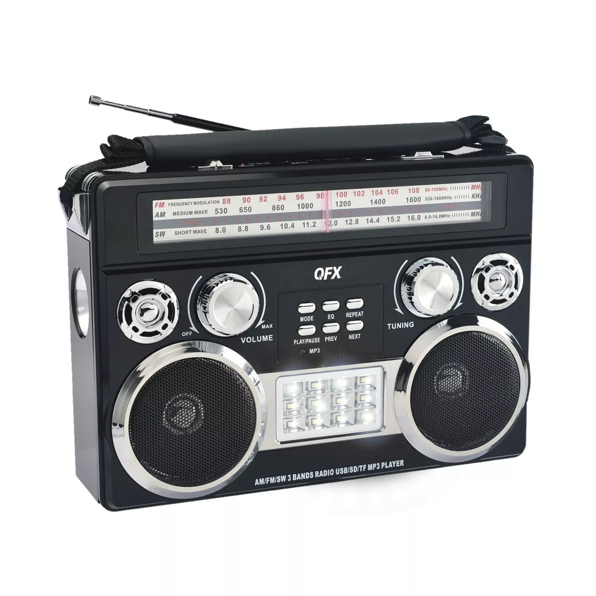 Qfx radio store bluetooth