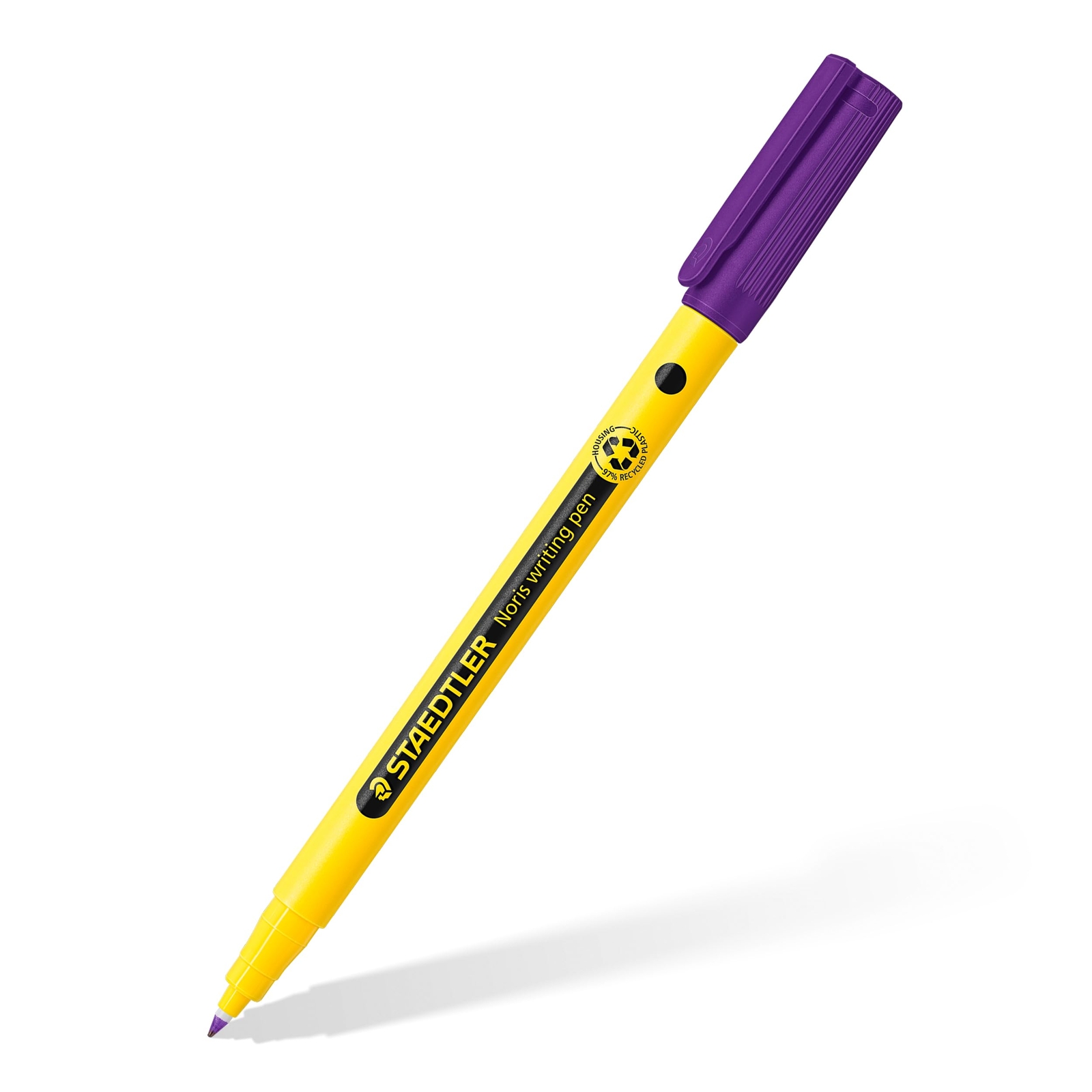 STAEDTLER 307-6 Noris Handwriting Pen - Violet (Box of 10) VIOLET 10 Count (Pack