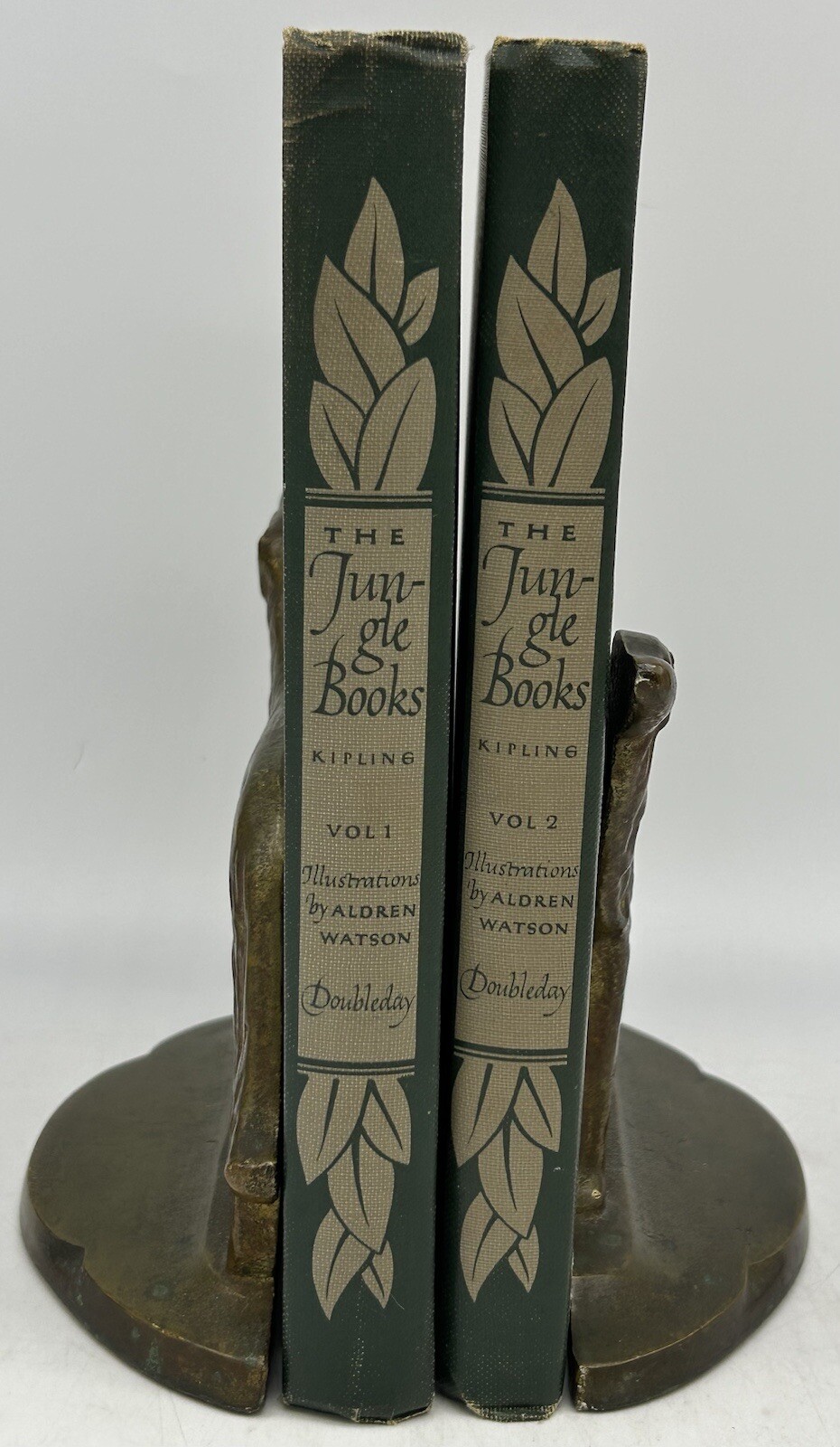 Borzoi Russian Wolfhound Bookends, Connecticut Foundry? 1920's, Art