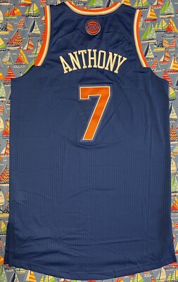 Authentic Adidas NBA New York Knicks Carmelo Anthony Basketball