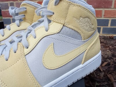 JORDAN MID SE GREY FOG LEMON WASH UK UK