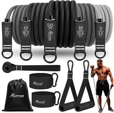 Fitnessbänder Set, 150Lbs 200Lbs 250Lbs Resi...