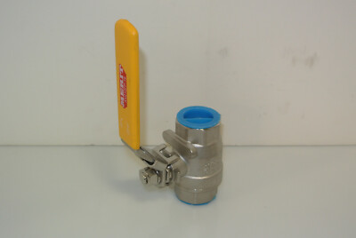 1'' MERIT KV210FP-16 STAINLESS STEEL-IPS- BALL VALVE-FULL PORT-LOCKING HANDLE NEW