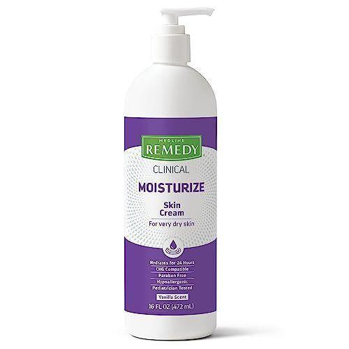 Remedy Clinical Skin Cream Vanilla Scent 16oz Moisturizing Face & Body Lotion