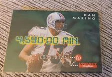 DAN MARINO 1995 Skybox Impact #C5 COUNTDOWN TO Z Miami Dolphins HOF
