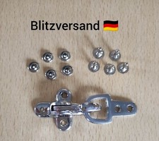 Verschluss Biker Lederwesten Karabiner Hakenv...