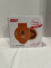 Dash Mini Pie Maker 4” Personal Pies Dual Nonstick Plates Sweet Or Savory