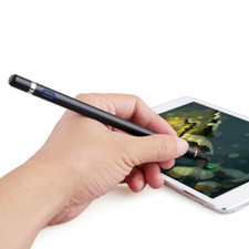 QUARKZMAN 2pz Stilo Penne per Touch Schermi Esagono Crayon Stilo Penna Universale Capacitivo Stilo per Tutti Touch Schermo Dispositivi, Giallo