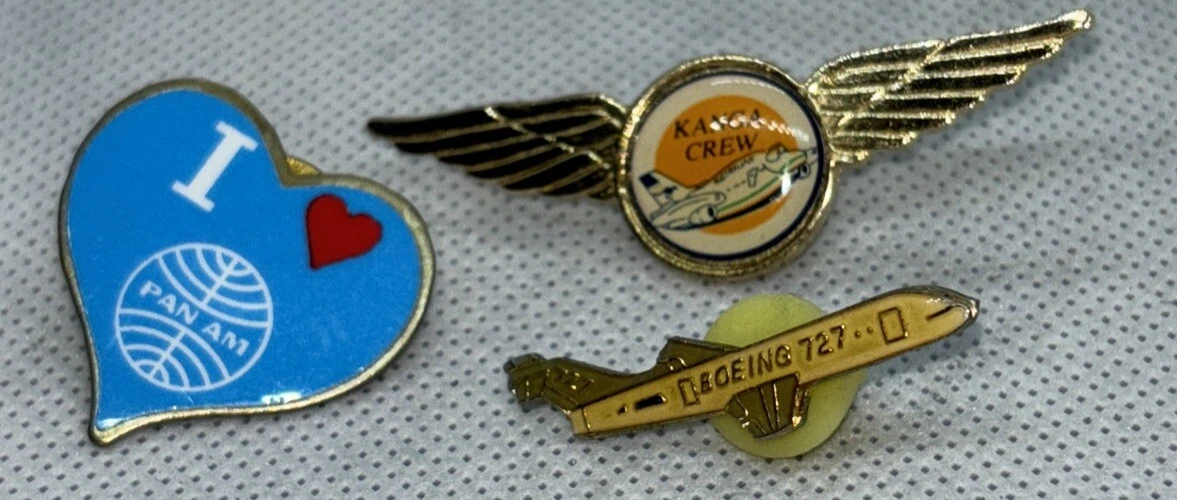 25+ Badges & Pin Pan Am Airlines Collectibles for sale | Updated