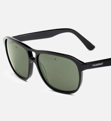 Vuarnet Sunglasses VL003A00161622 VL003A LEGEND 03 VALLEY Black + Grey Polar PLZ