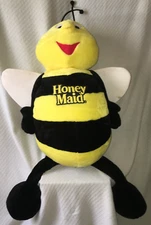 48” Nabisco Store Display HONEY MAID Bumble Bee Mascot Cereal Crackers Plush Toy