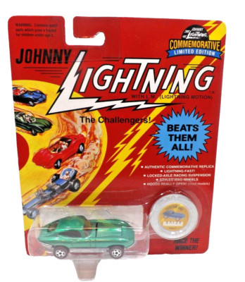 Johnny Lightning The Challengers # 7120 Custom Green XKE  1993