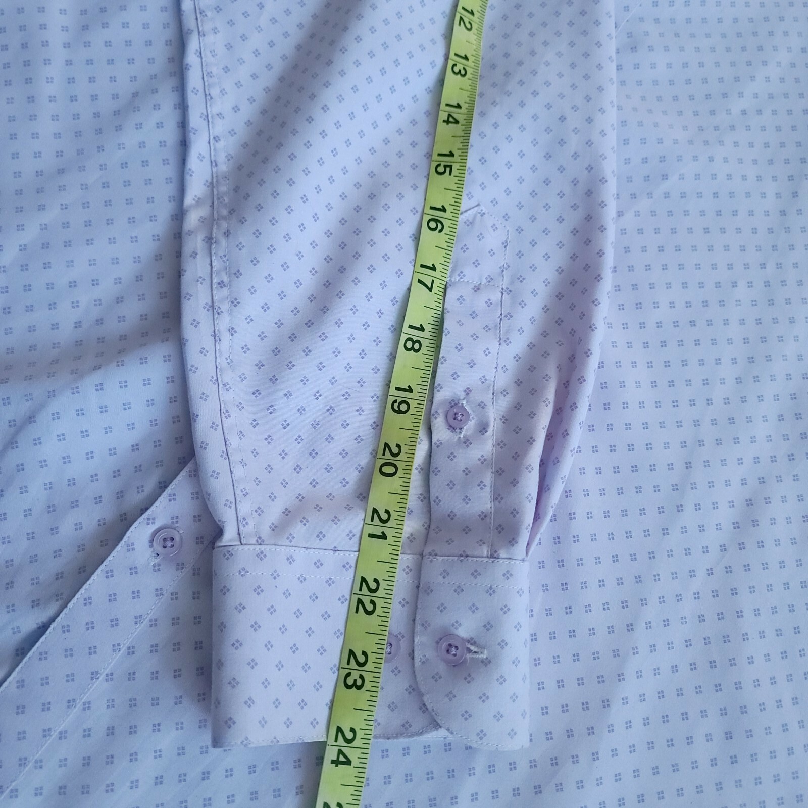 Mens Slim Purple Dress Shirt Ruffini Black Label Long… Gem