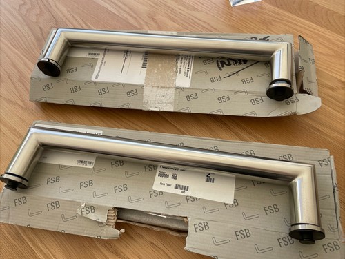 Lot de 2 poignées de porte haut de gamme Fleetwood - Made in Germany - Photo 1/5