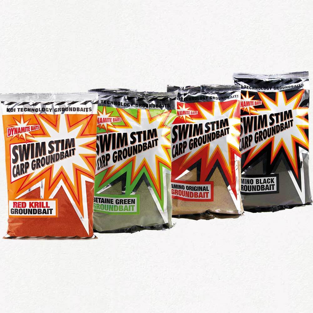 Dynamite Baits Swim Stim F1 Black Groundbait 800g - Coarse Fishing Groundbait