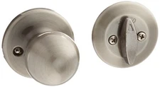 Kwikset 604P 15A 96040-131 Polo Single Cylinder Interior Pack Knob, Antique