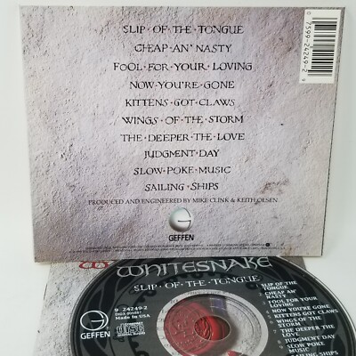 Whitesnake Slip Of The Tongue CD | eBay