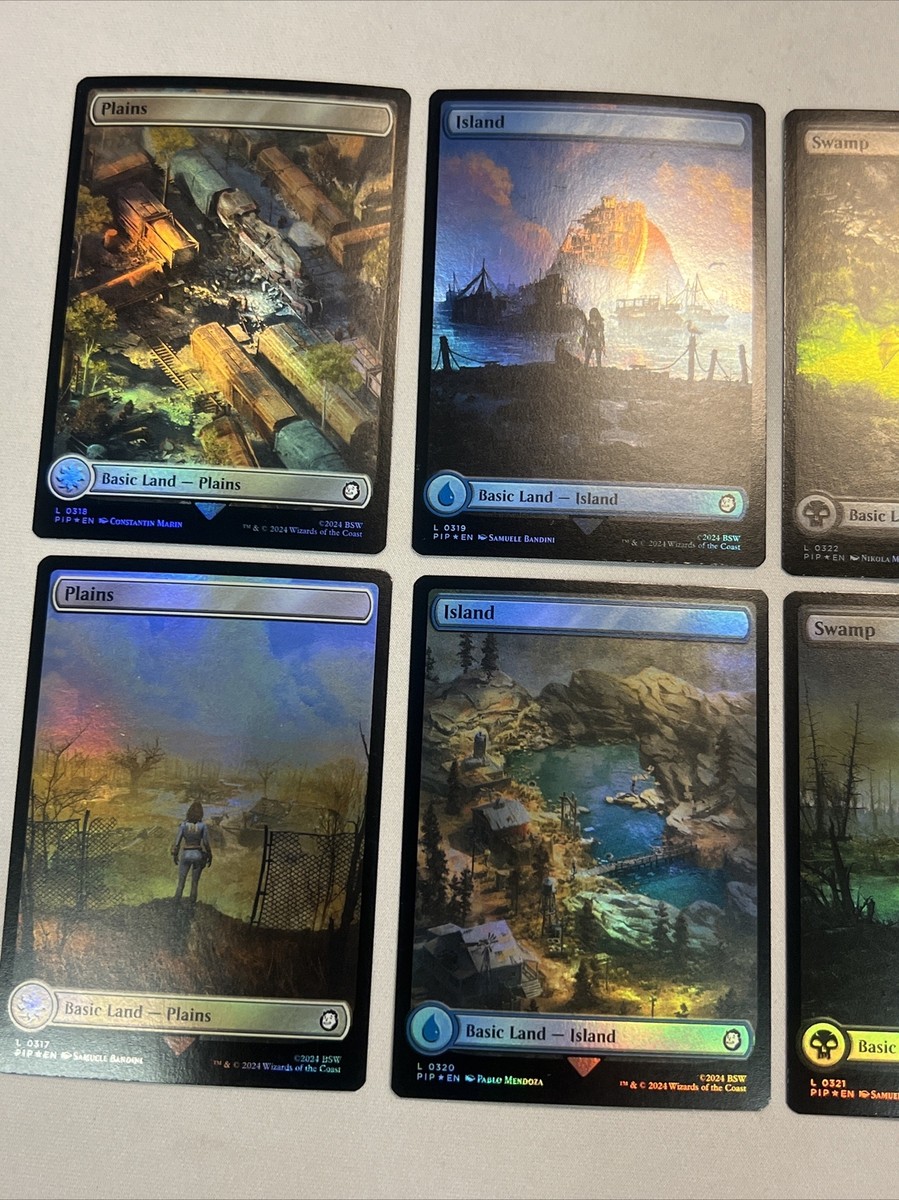 MTG The Dalek Lands Foil 4個セット 41JraRl4fKL.jpg_BO30,255,255,