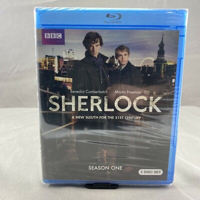 SHERLOCK SEASON 1 (Blu/2010) BBC Benedict Cumberbatch/Martin Freeman New