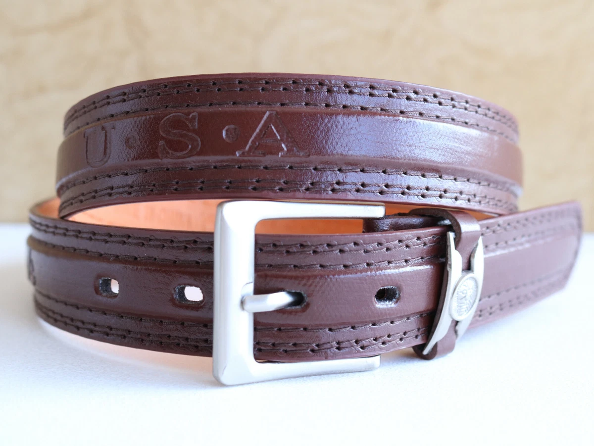 Mens leather clearance belts size 48
