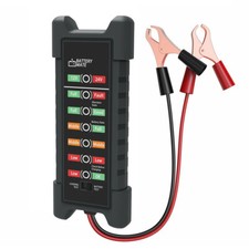 7 Leds 12v 24v Car Battery Load Tester Automotive Battery Charging Health Test