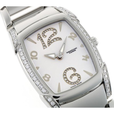 PARMIGIANI FLEURIER KALPA PICCOLA Diamond Quartz Ivory Dial Bracelet Mens Watch