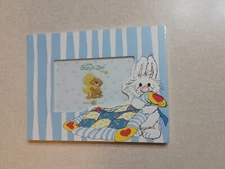 Little Suzy's Zoo Photo Frame 4x6 Bunny Blanket Nursery Decor