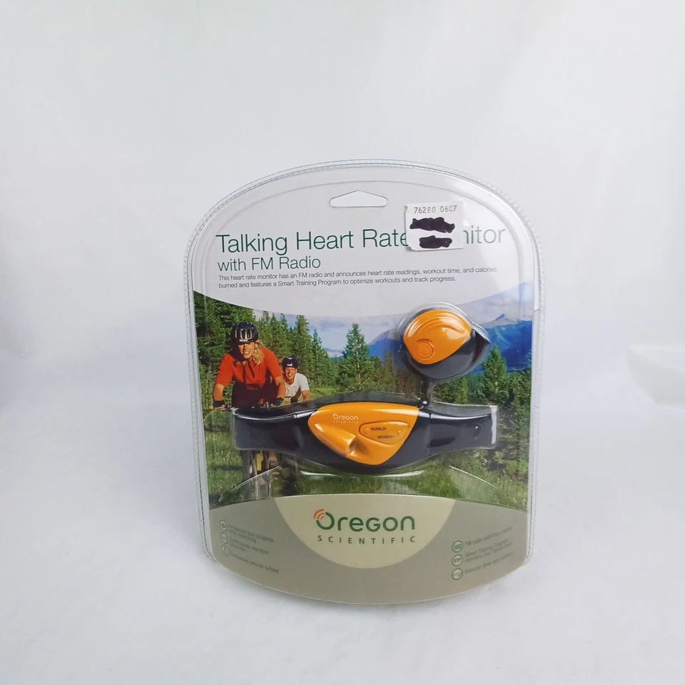 Oregon Scientific Talking Heart Rate Monitor With Fm Radio AH310E NIOP  - Image 2 of 4