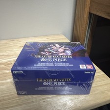 Bandai One Piece Card Game The Azure Sea's Seven OP14-EB04 English Booster Box