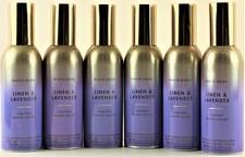 QTY 6 - Bath  Body Works LINEN  LAVENDER Concentrated Room Spray 1.5oz