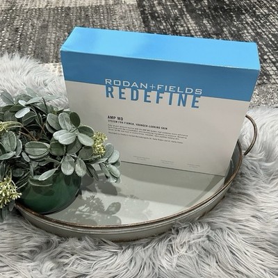 Rodan + Fields Redefine AMP MD System Anti-Aging Brand New in Box With Roller