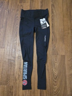 Spartan By Craft Women's Spartan Pro Compression Tights In Black Size XS NWT 