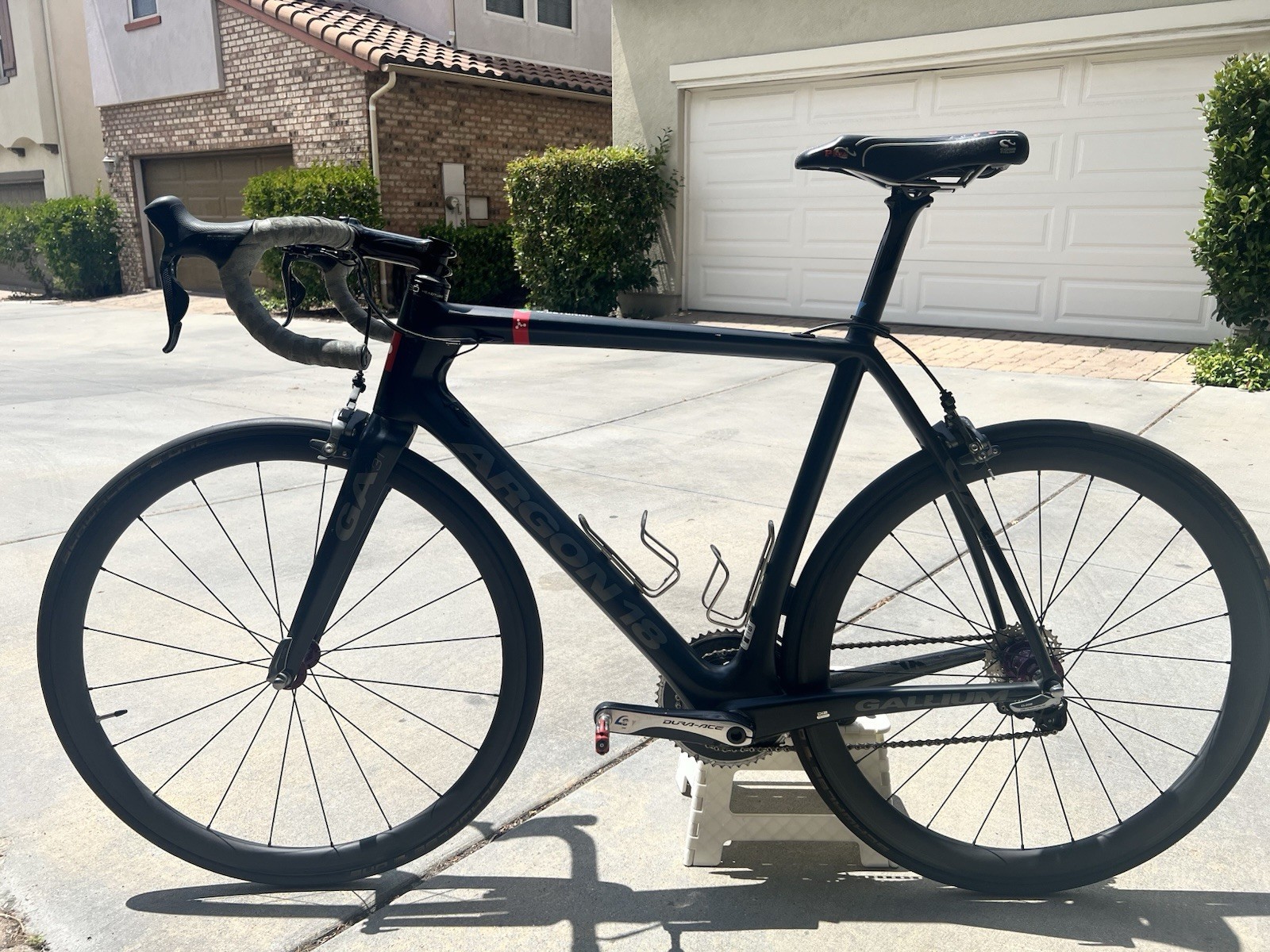 Argon 18 Gallium Road Bike Size Large Ultegra Di2 DuraAce Stages PM Chris King