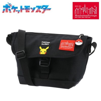 Manhattan Portage Pokemon Pikachu Messenger Bag Black Japan Limited