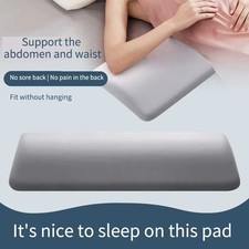 Memory Foam Lumbar Support Pillow for Back Pain Relief - Bed & Sofa Use