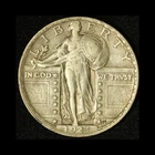 1923 25C Standing Liberty Silver Quarter - Free Shipping USA