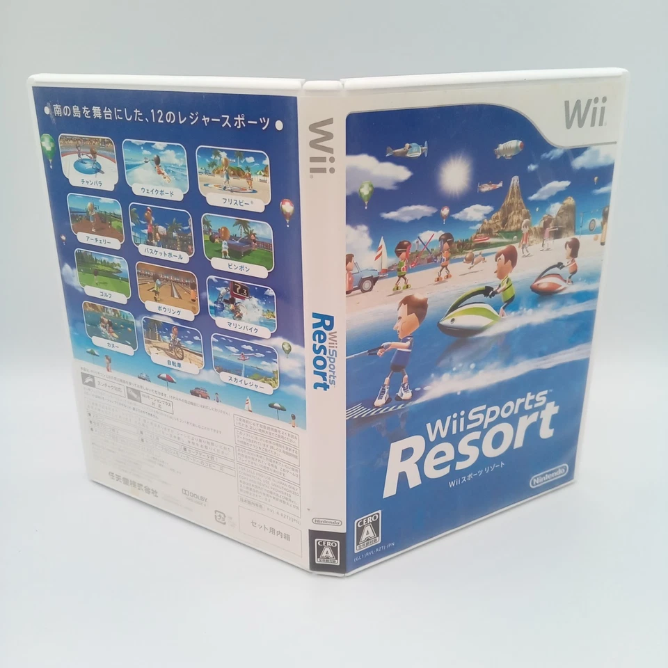 Wii Sports Resort Nintendo Wii Authentic Japanese CIB Good Condition - Image 3 of 4