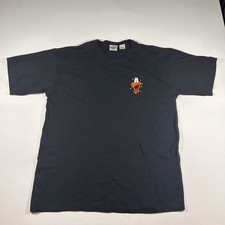 Vintage 1991 Warner Brothers Looney Tunes Daffy Duck Embroidered T-Shirt Large