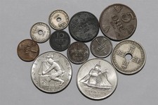 NORWEGEN ALTE M&Uuml;NZEN LOT MIT GEDENKM&Uuml;NZEN B88 #80 XO48