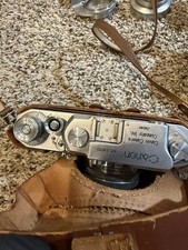 Canon Vintage Rangefinder Camera 35mm Classic Lens with Brown Leather Case