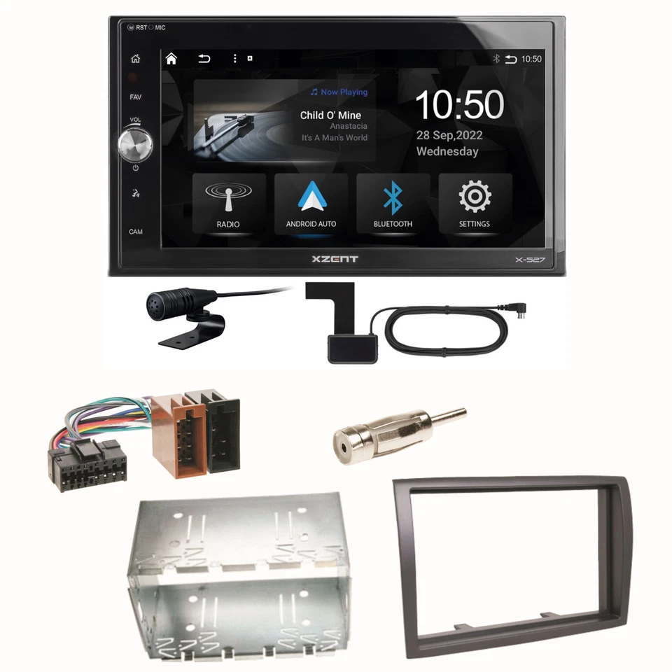 Xzent X-527 Android Auto CarPlay DAB Einbauset für Fiat Ducato Boxer Jumper - Bild 1 von 1