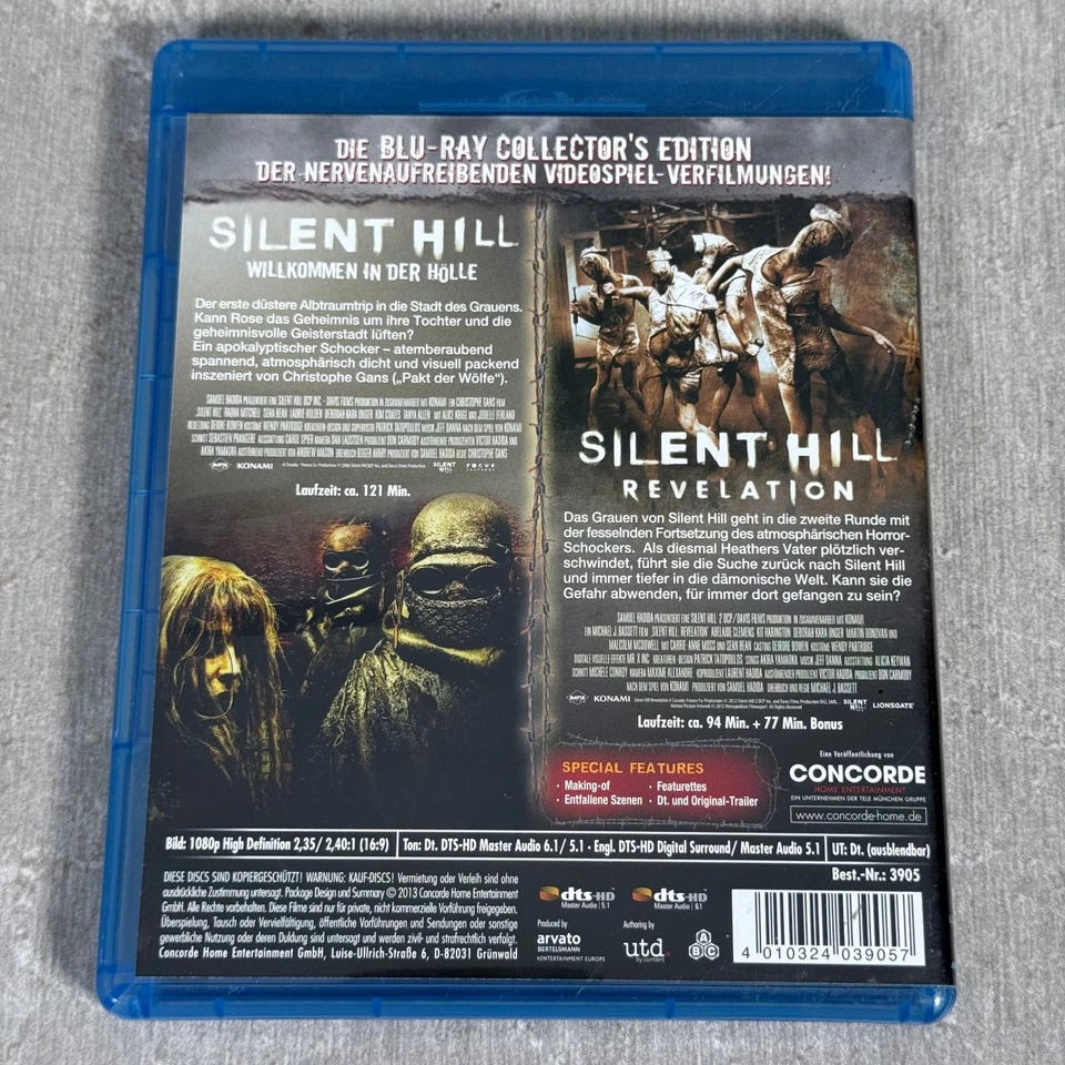Silent Hill Collector's Edition Blu-ray - Horror Set Revelation *German Cover* - Image 3 of 3