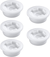 Bung Caps 2 inch Poly Plug with Gasket 5 Pieces Poly Buttress Drum Bung for 55 G