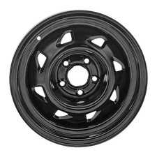 Refurbished Painted Black Steel Wheel 15 x 7 9591890