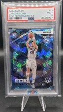 2024 Panini Mosaic Jared McCain Epic Performers Ice /125 PSA 9 #13 76ers Rookie