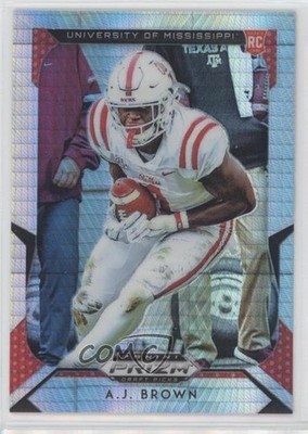 2019 Panini Prizm Draft Picks Hyper 71/75 AJ Brown #105 Rookie RC 18gk