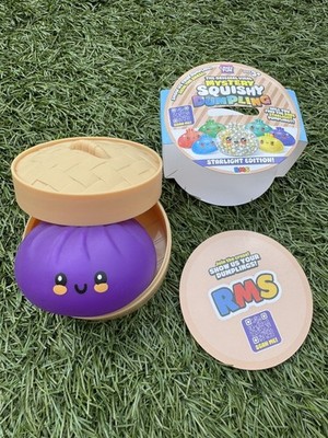 RMS Original Viral Mystery Squishy Dumpling Starlight Edition NEU Lila