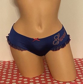 Victoria's Secret Rare 2008 Vintage Sexy Little Things Sweet Cheeky M Panty 